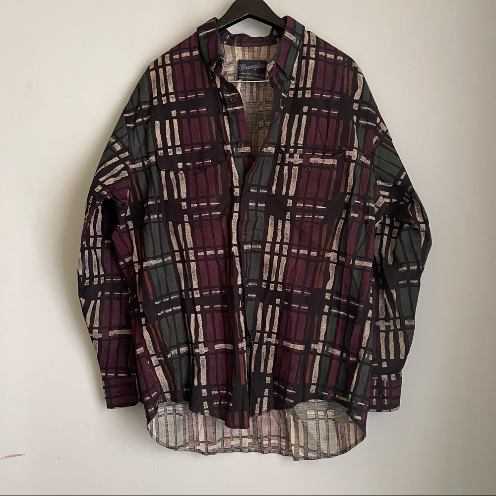 Vintage Wrangler Button up | XL